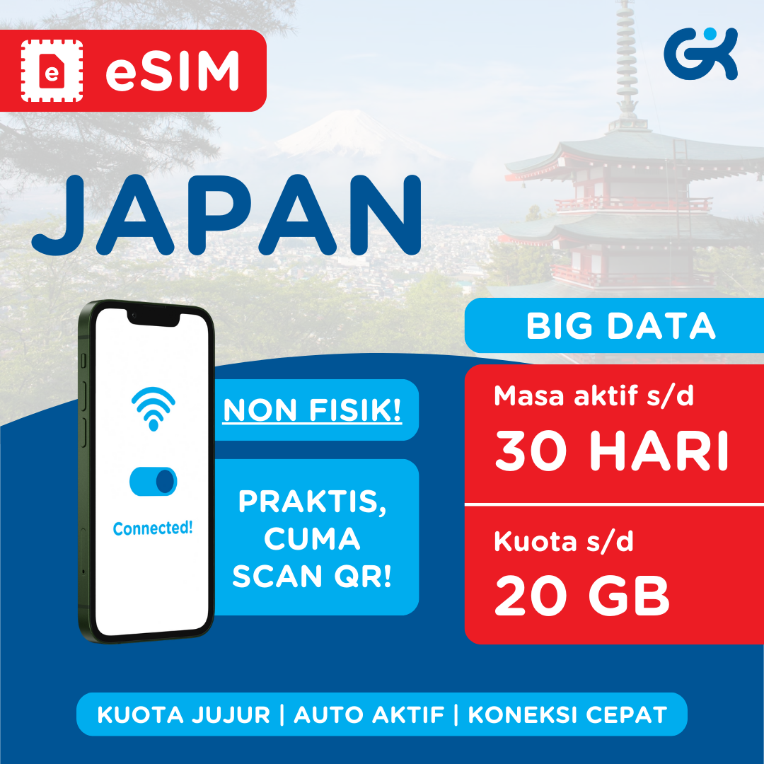 eSIM Jepang Big Data